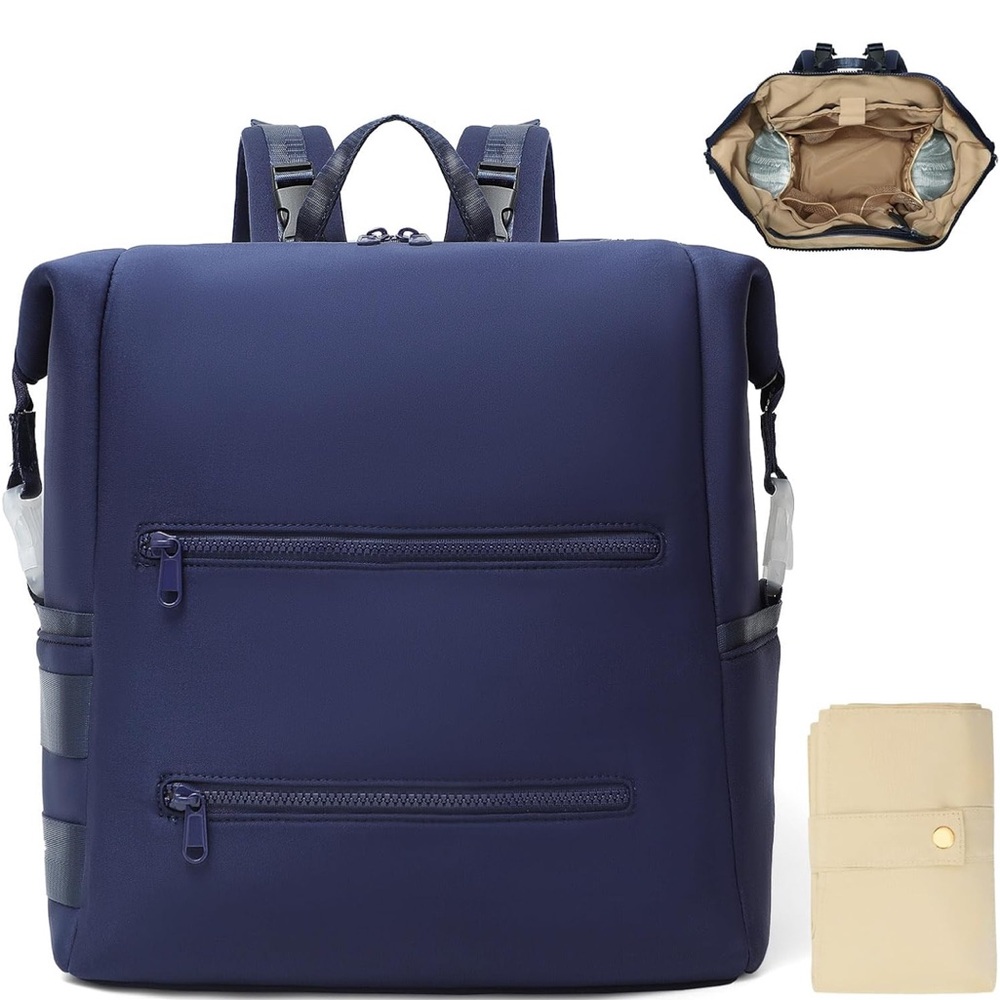 Navy Blue Diaper Bag